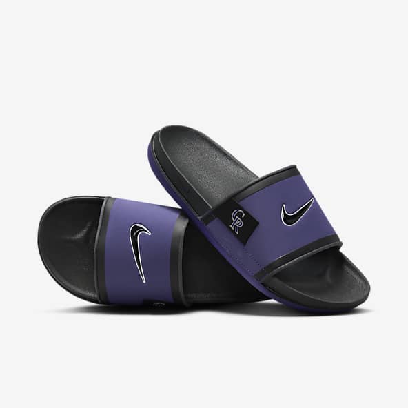 Purple Slides. Nike